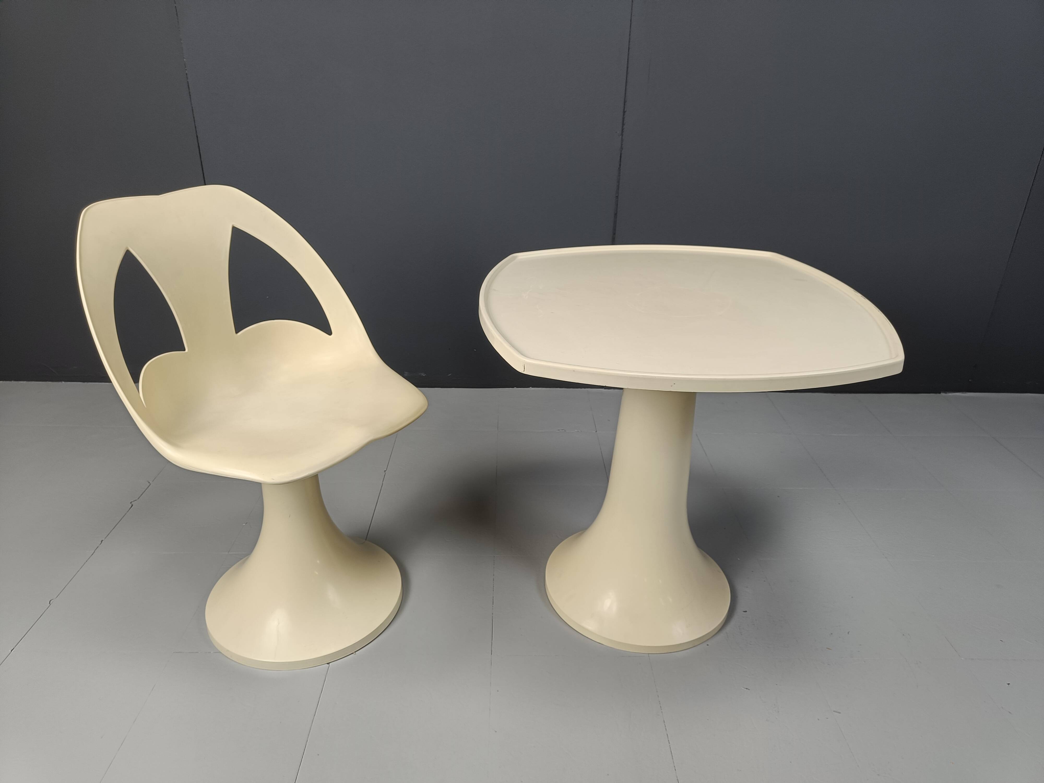 Space age dining set, 1960s