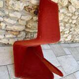 Pair of 1960s/70s fabric seats