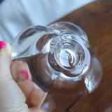 Orrefors Sweden Crystal Flower Bowl