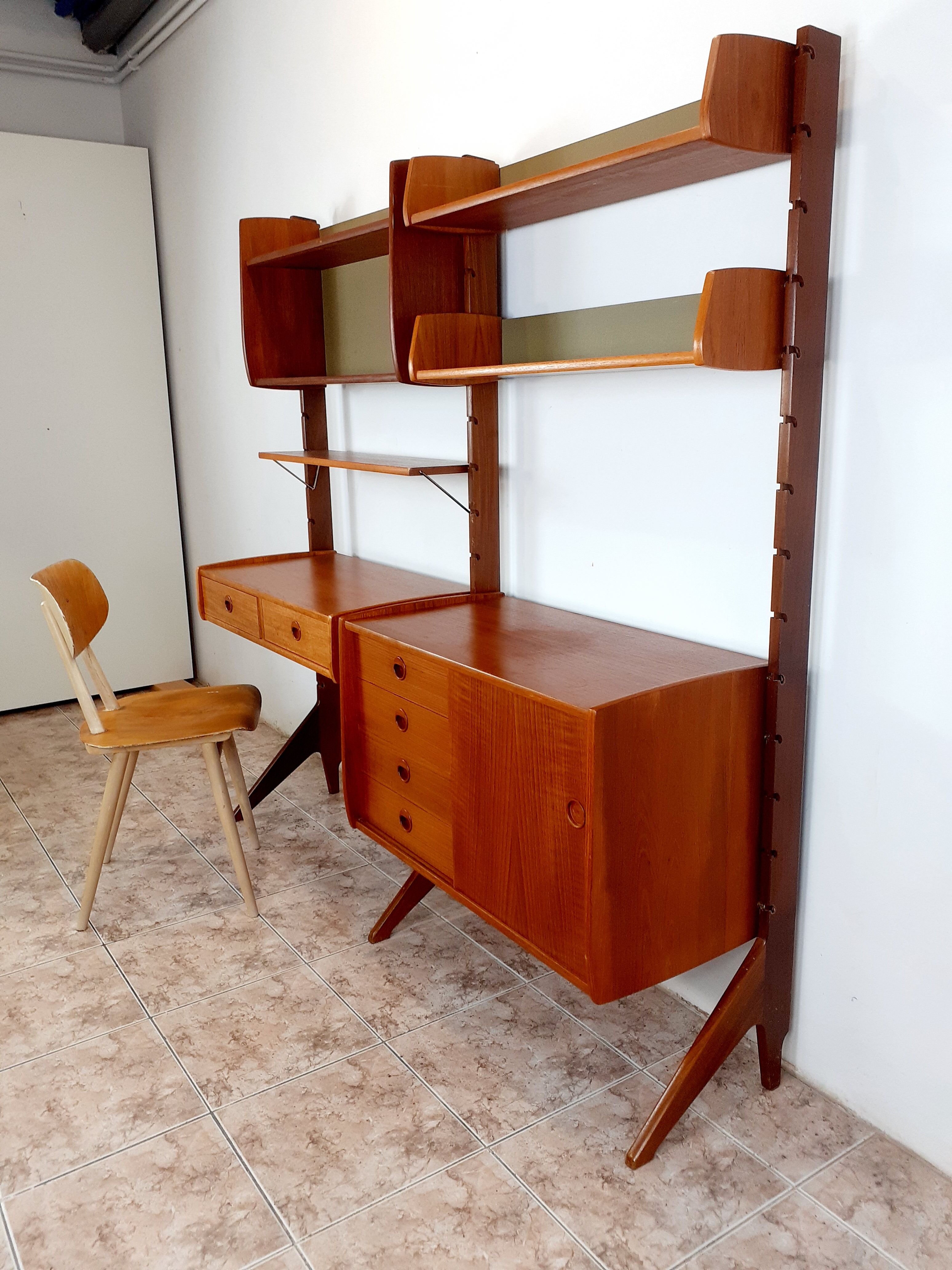 Teak storage cabinet by Blindheim, Norway 1960s