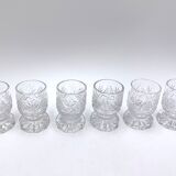Crystal liqueur set, Poland, 1960s