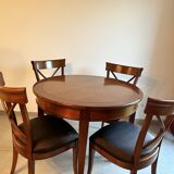 Table à manger avec 4 chaise