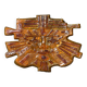 Bas-relief in fractal resin by Matius France 1970