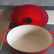 Oval cast iron casserole cousances le creuset diameter 32 cm
