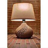 Table lamps rustic vintage lampshade