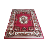 Vintage red carpet 1m62 x 2m15