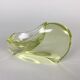 Glass ashtray by Miloslav Klinger for Zelezny Brod Glassworks, 1960's