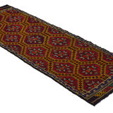 Anatolian handmade kilim rug 236 cm x 84 cm