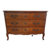 Commode 3 tiroirs style XVI avec 1 serrure