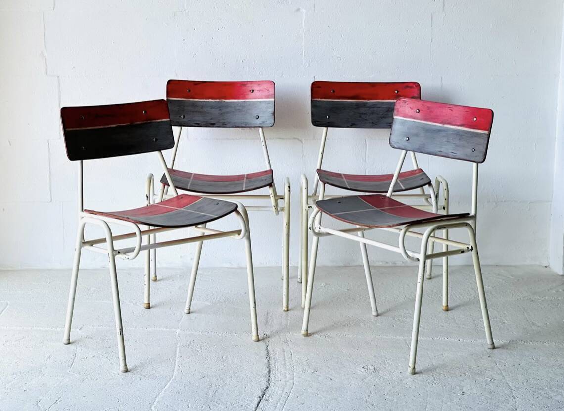 Vintage Bistro Chairs, 1970’