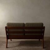 Vintage Senator Two-Seater Sofa by Ole Wanscher for Cado Danish Teak 1960s