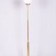 Mid-Century Modern Floor Lamp in Brass and Opaline Glass, 1960s