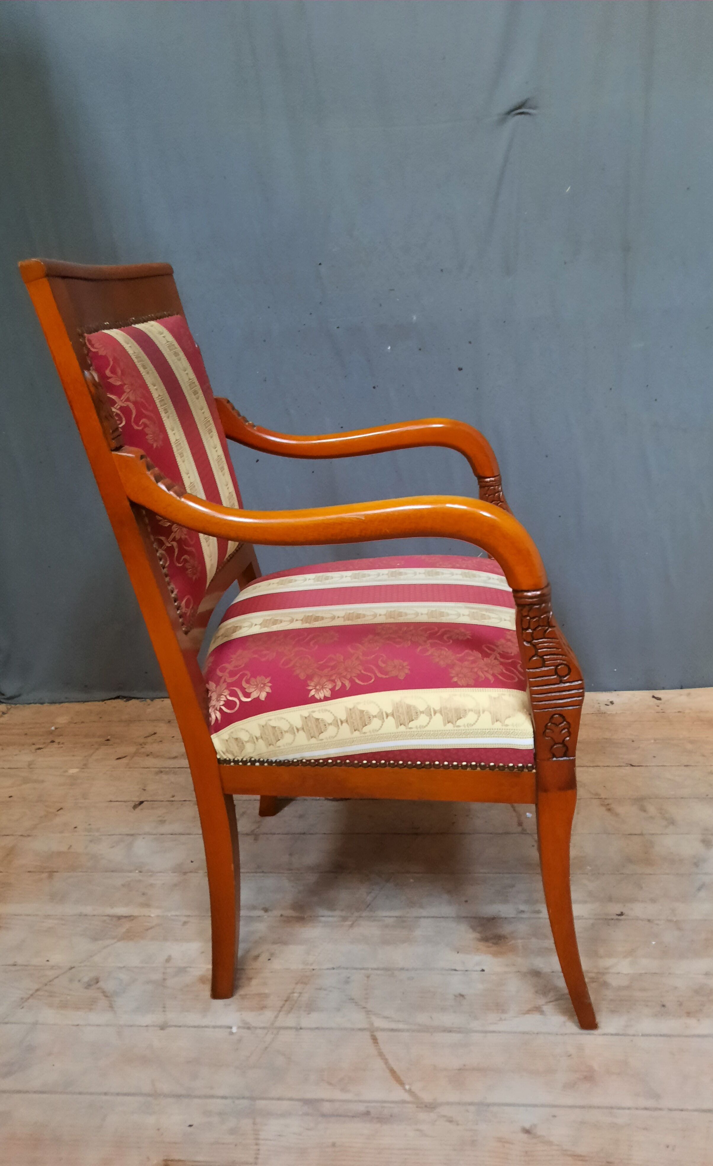 Empire style armchair