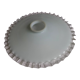 White opaline daylight and transparent wavy edge
