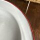 Enamelled metal plates