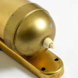 Original 1930s cabin submarine wall lamp in streamlined design