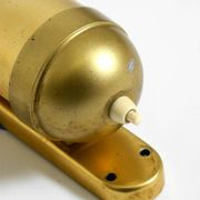 Original 1930s cabin submarine wall lamp in streamlined design