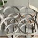 Zinc bottle basket