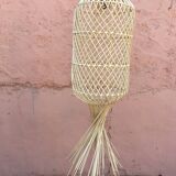 XXL rattan pendant light Natural rattan light
