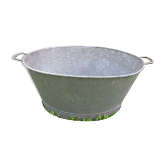 oval zinc basin