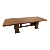 Dining table "Allen 605" in solid cherry by Frank Lloyd Wright p