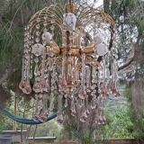 Vintage  Murano Waterfall Chandelier