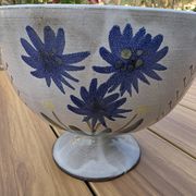 Large Footed Bowl Vallauris vintage – Gérard Hoffman Signed HOF