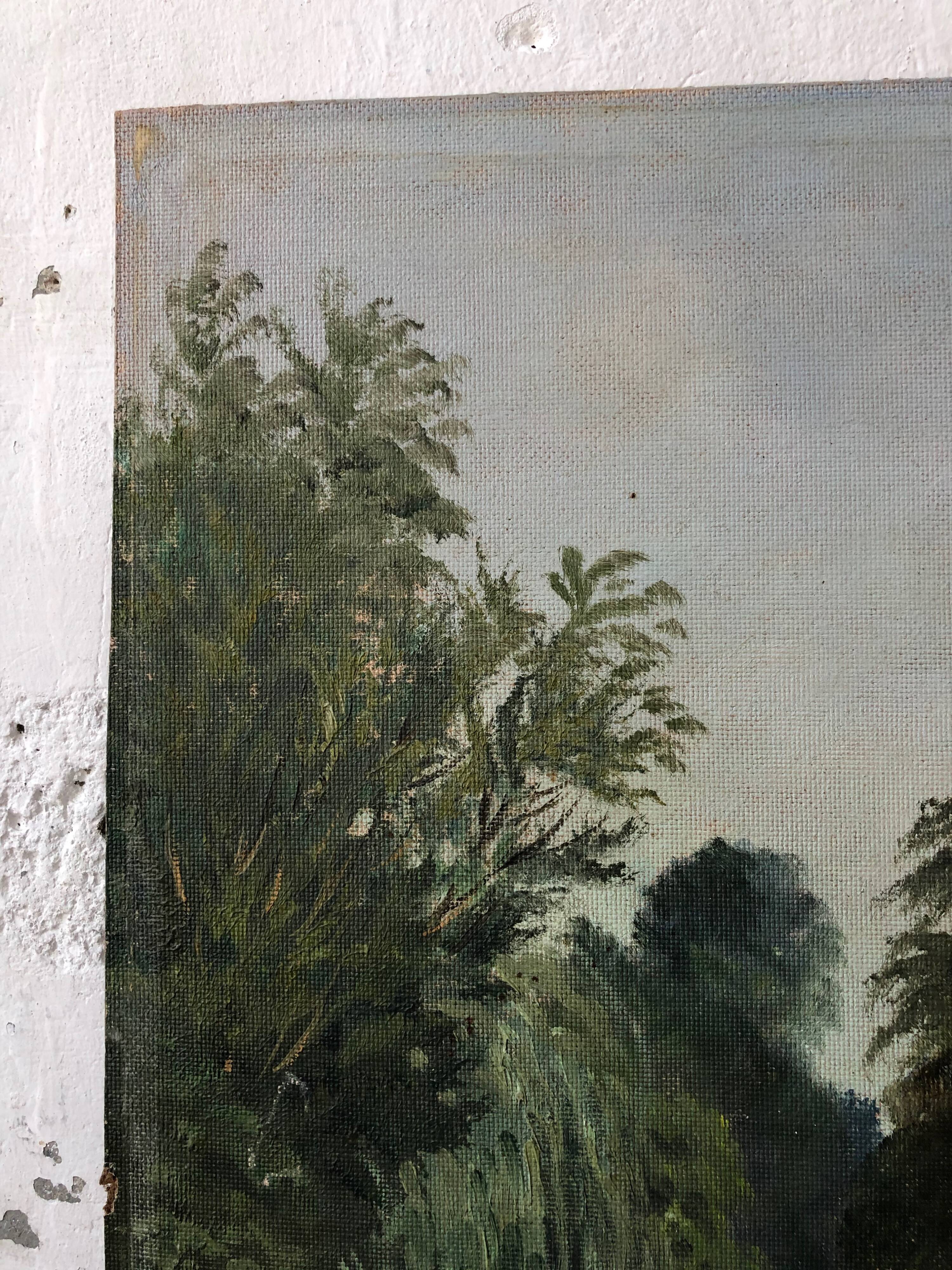 Oil painting “the Seine”