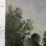 Peinture à l’huile « la Seine »