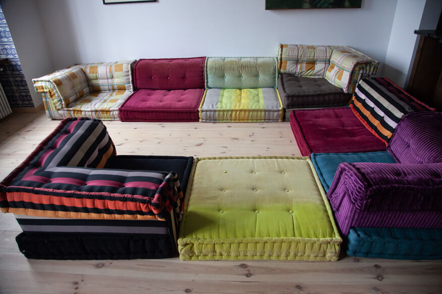 Modular Sofa Mah Jong By Hans Hopfer