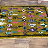 Traditional handmade wool rug 2.5 x 1.5 m