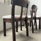 Set of 6 brutalist chairs from the 1940s