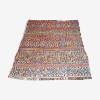 Tapis kilim ancien 80x90cm