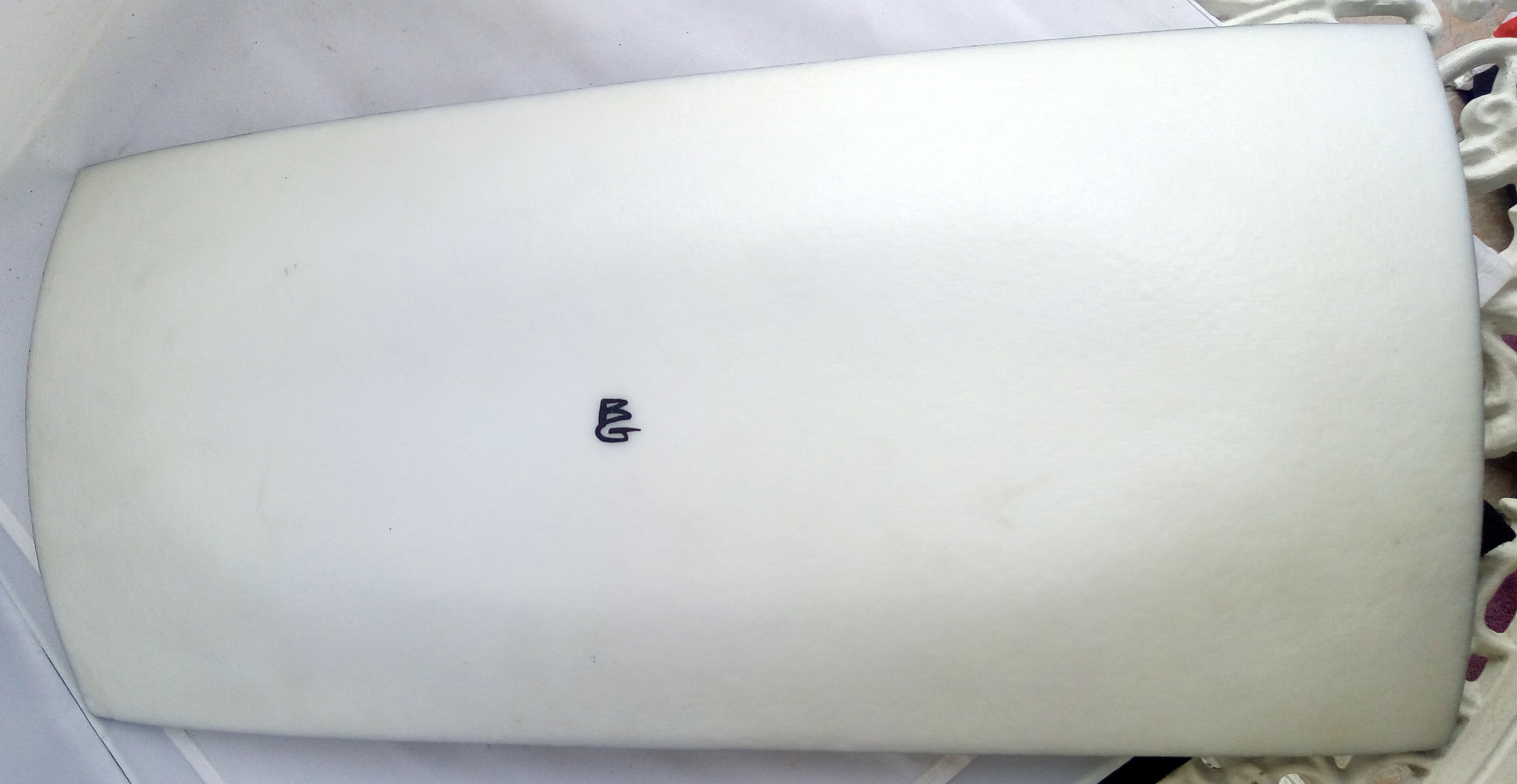 Bernard Gilbert's XL dish in opaline