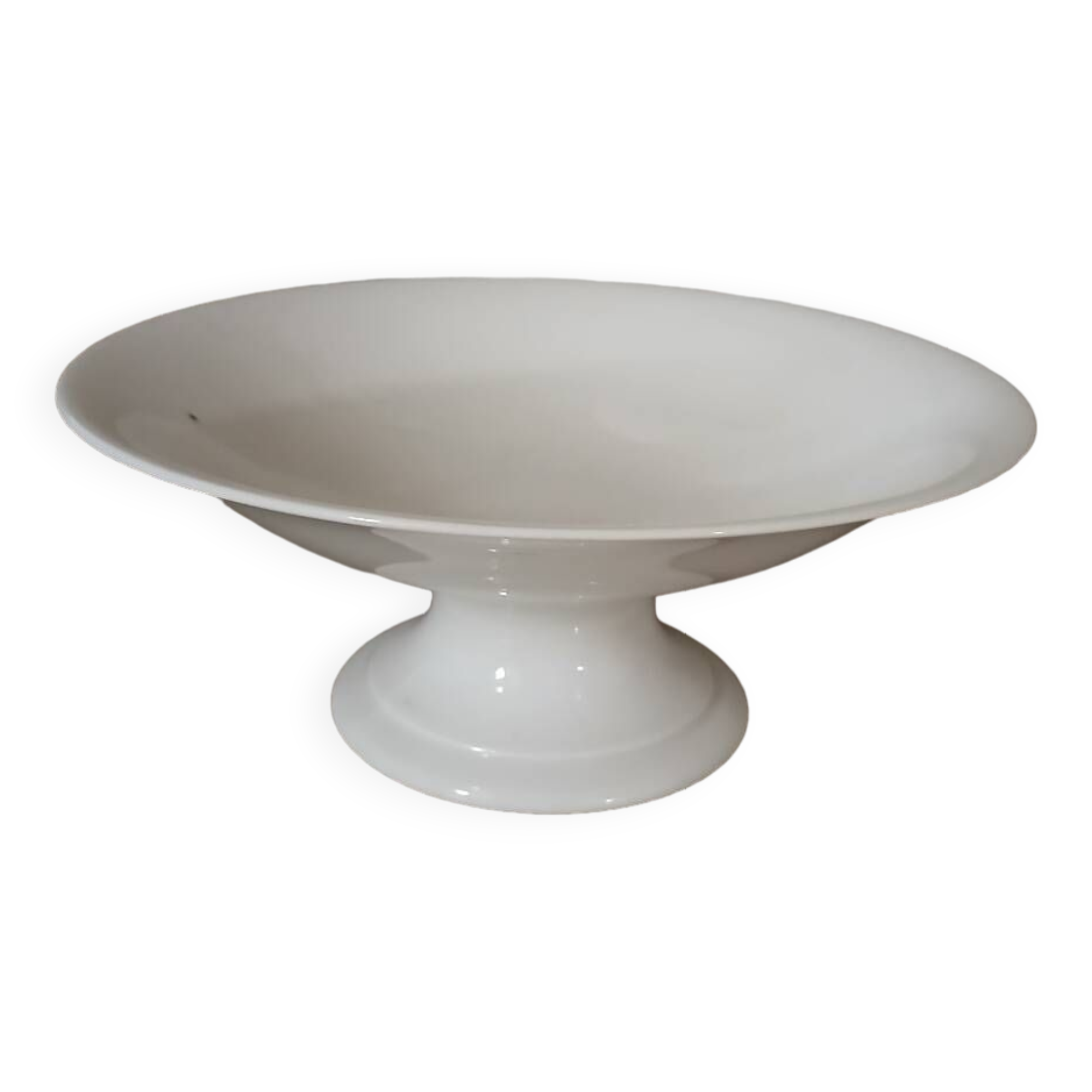 White porcelain compote bowl