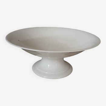 White porcelain compote bowl