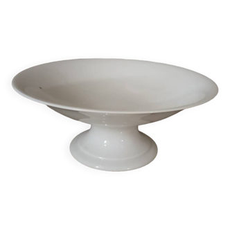 White porcelain compote bowl