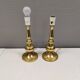 A set of beautiful table lamps in brass from Danish Frandsen Lighting 1980s