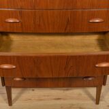 Commode vintage en teck, Danemark, 1960