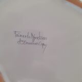 Moustiers earthenware table set