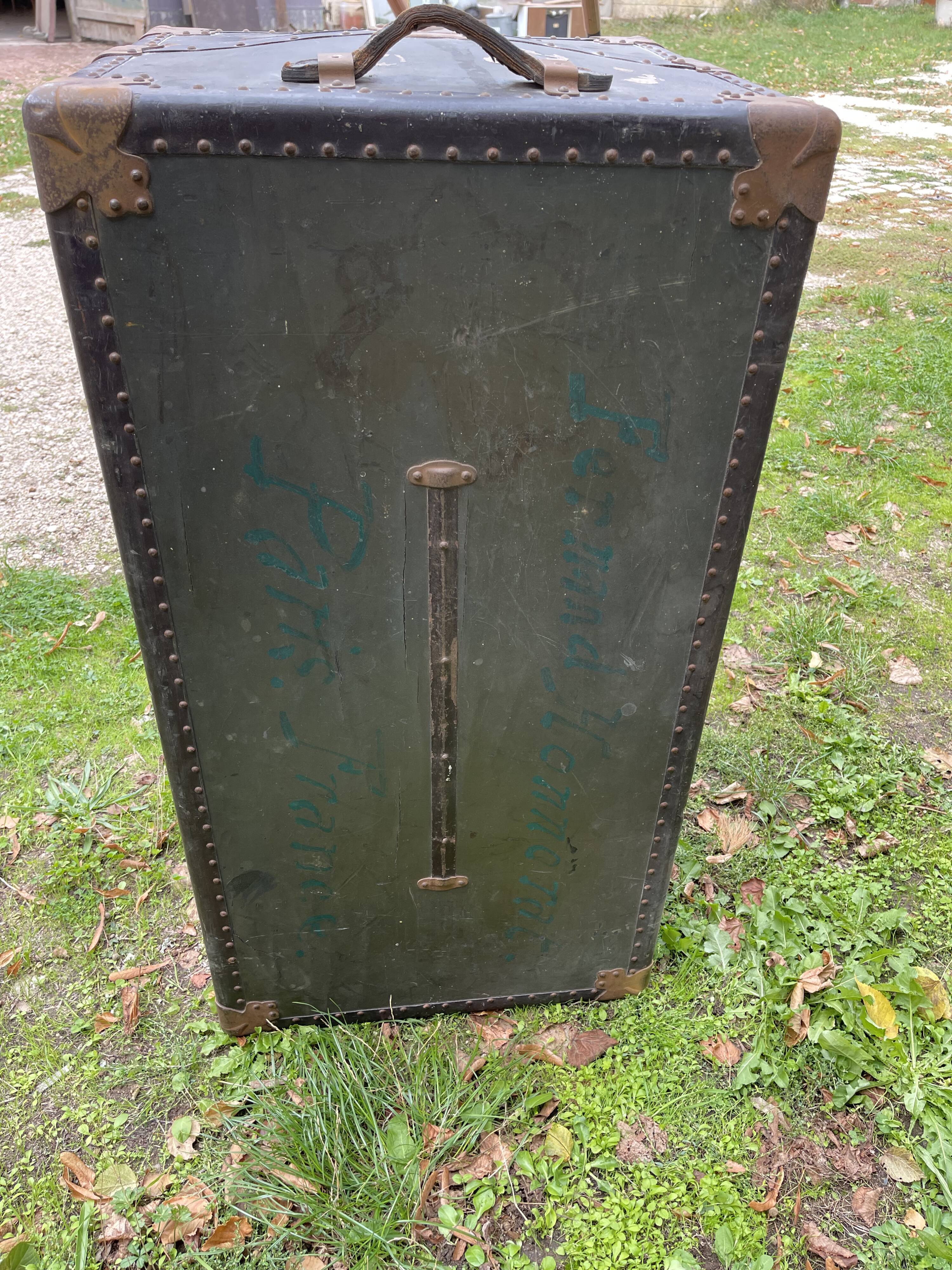 Vintage travel trunk