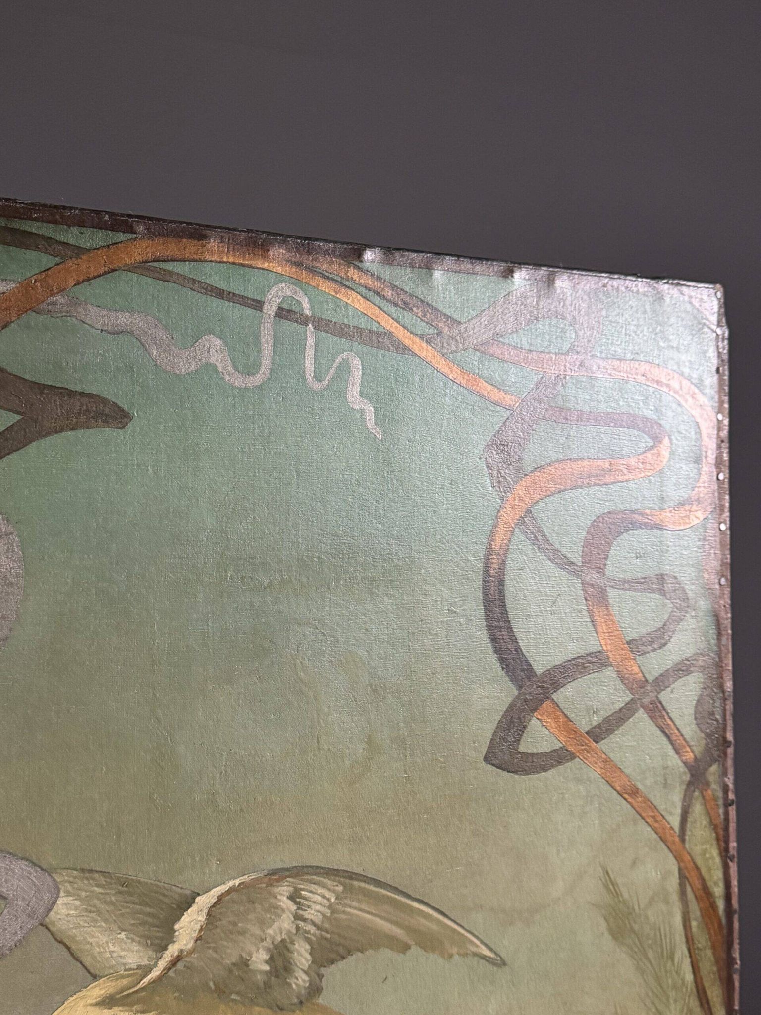Paravent antique Art nouveau