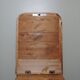 Louis Philippe style mirror in elm-veneered wood and gilded stucco height 83cm
