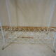 planter on iron stand