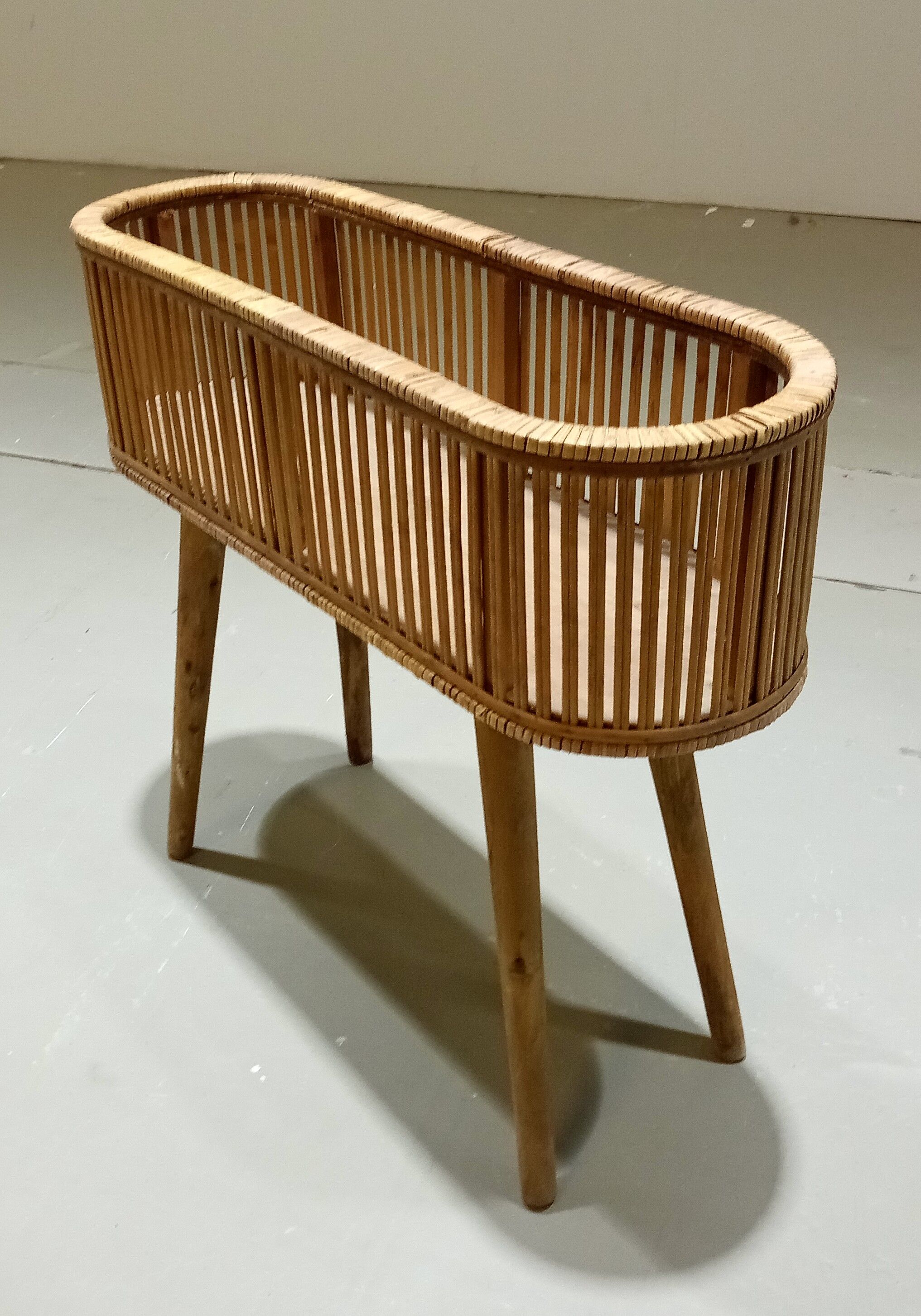 Danish cane flowerbench