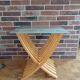 IKEA EKEBERG vintage side table – 1999 – wood and glass