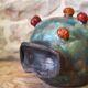 Glazed raku head