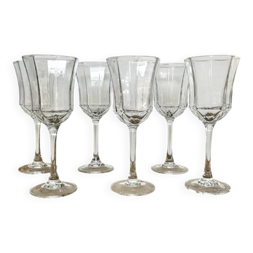 6 verres à vin « Octime » Luminarc