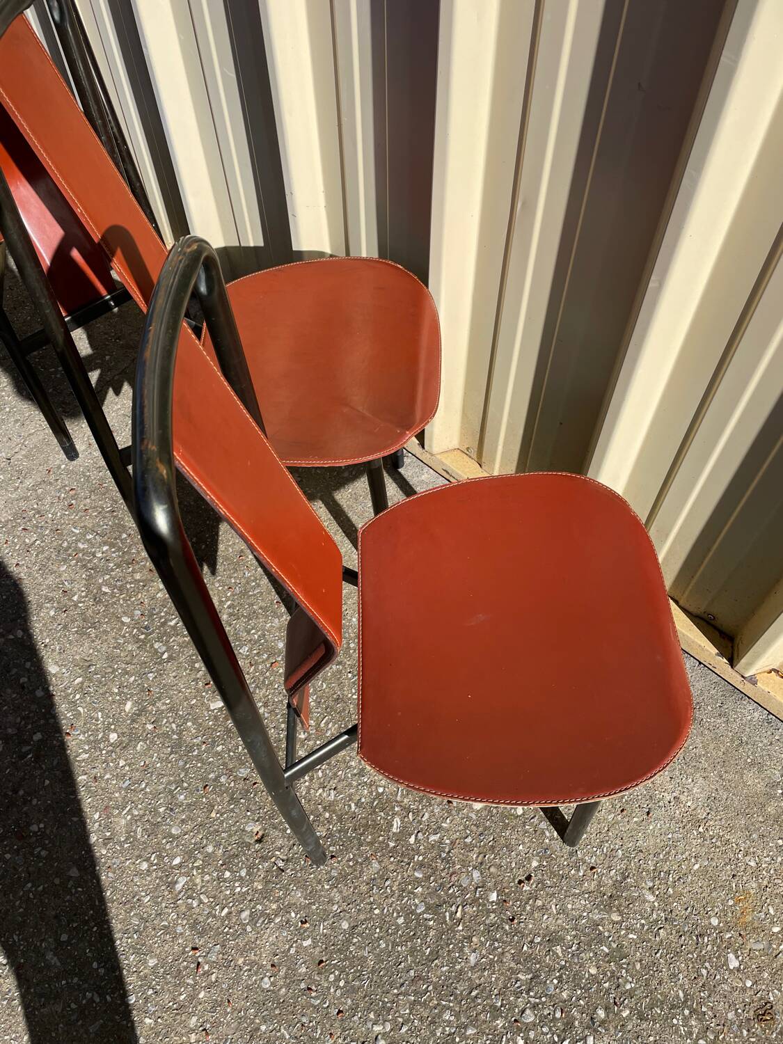 4 Irma chairs by Achille Castiglioni for Zanotta