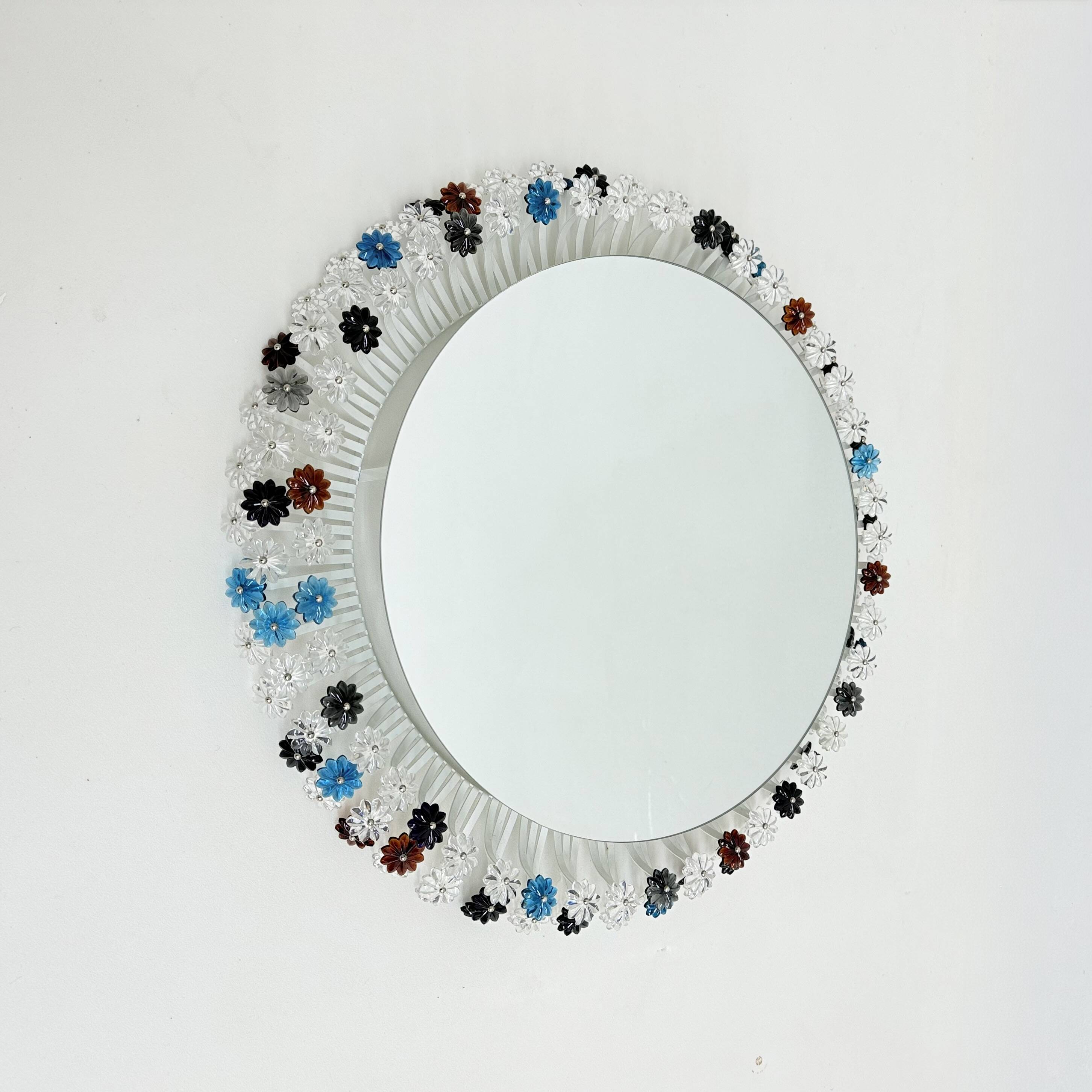 Vintage Back light Mirror by Emil Stejnar for Rupert Nikoll 1950s